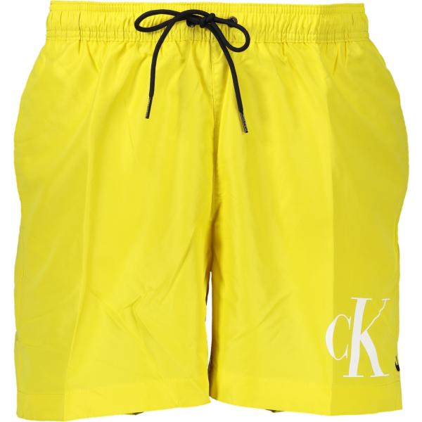 costumi Calvin klein giallo con stampe