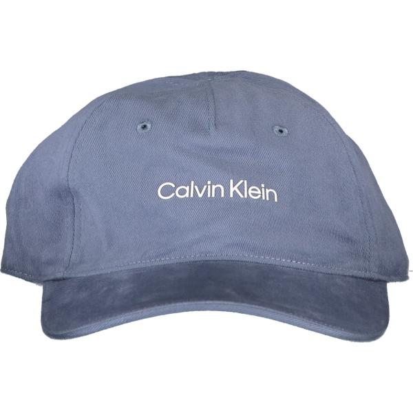 cappelli con visiera Calvin klein blu con stampe