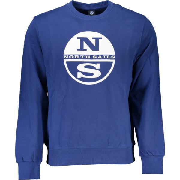 felpe North sails blu con stampe