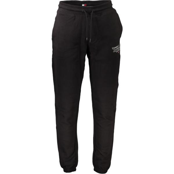 pantaloni Tommy hilfiger nero con stampe