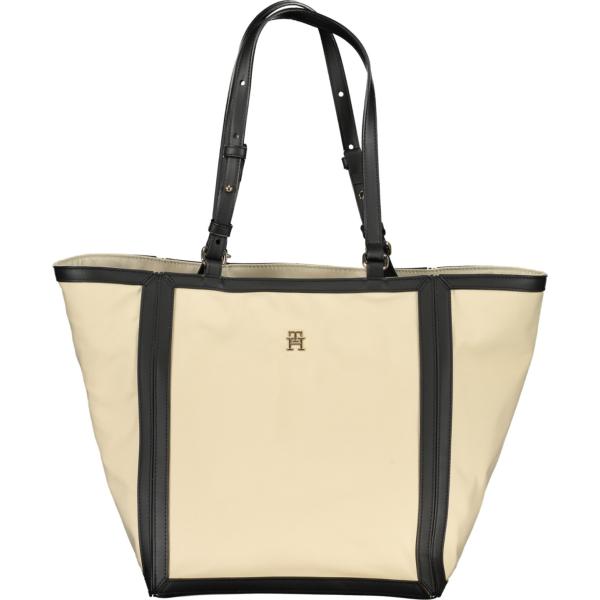 borse a spalla Tommy hilfiger marrone
