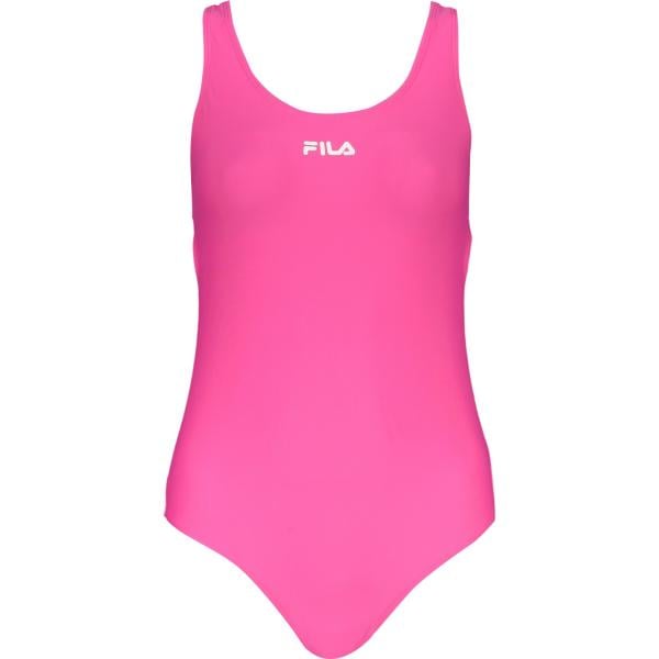 costumi interi Fila rosa con stampe