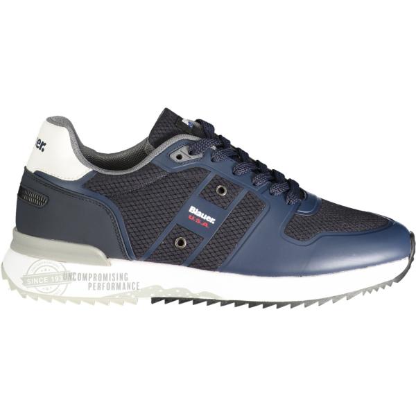 sneakers Blauer grigio con stampe