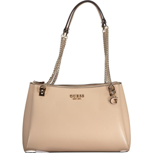 borse a spalla Guess jeans marrone