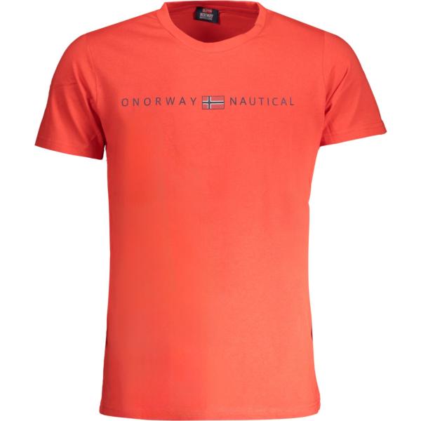 t-shirt Norway 1963 arancione con stampe