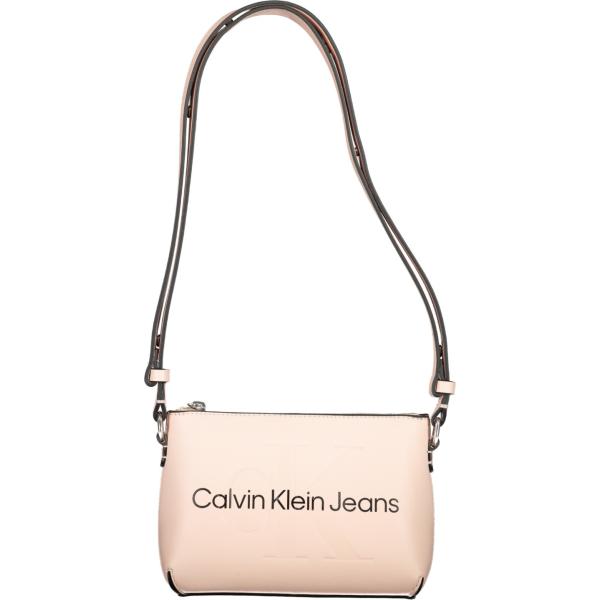 borse a tracolla Calvin klein bianco con stampe