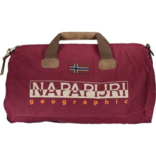 borse sportive Napapijri rosso con stampe