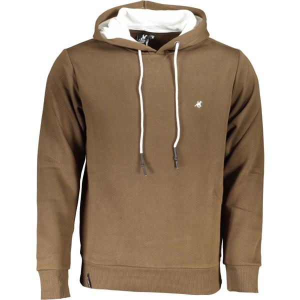 felpe con cappuccio U.s. grand polo marrone