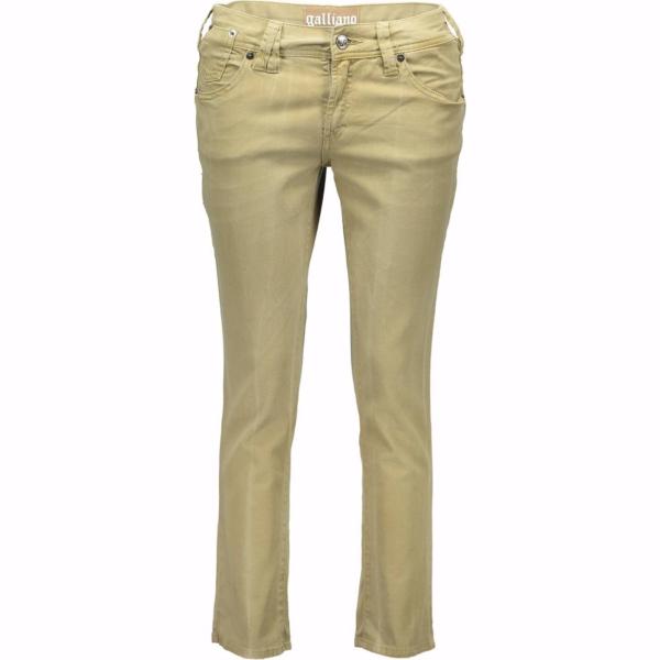 pantaloni capri John galliano verde