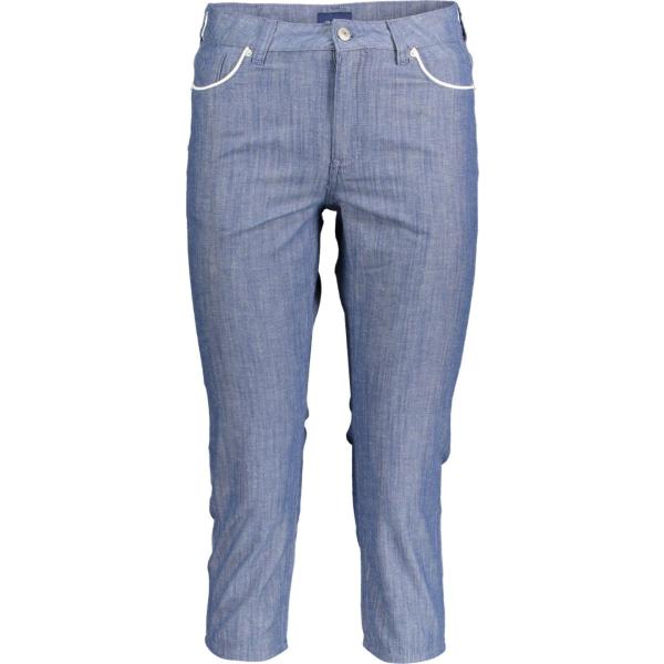pantaloni capri Gant blu