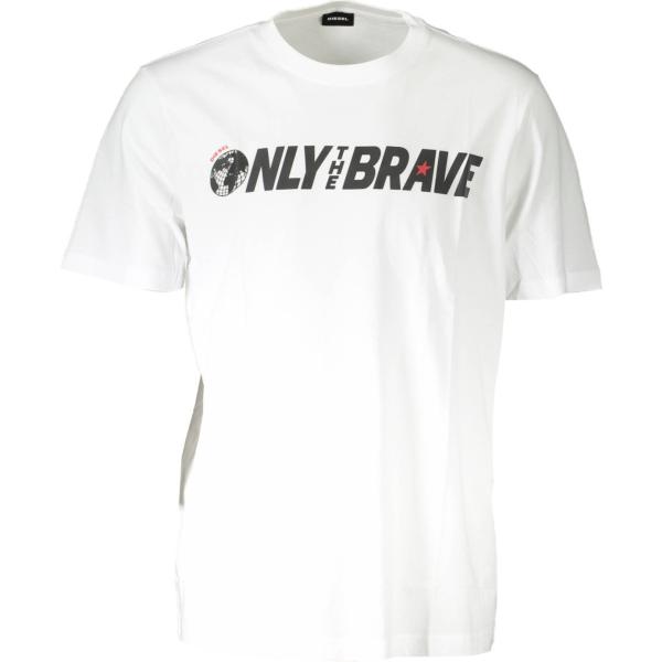 t-shirt Diesel bianco