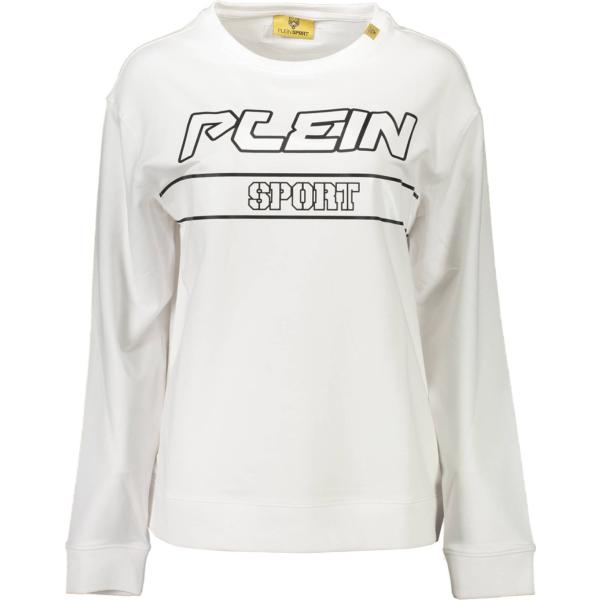 felpe Plein sport bianco con stampe