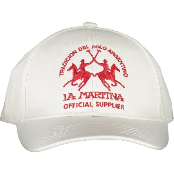 cappelli con visiera La martina bianco