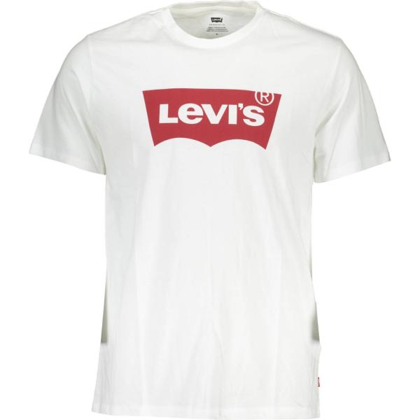 t-shirt Levi's bianco con stampe