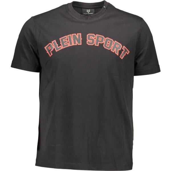 t-shirt Plein sport grigio con stampe