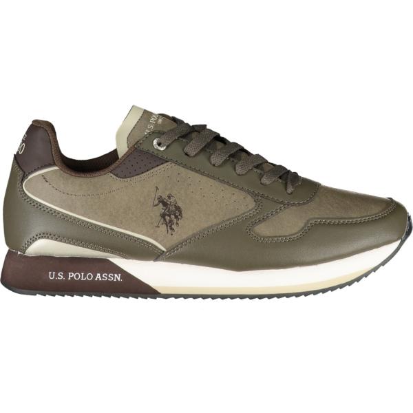 scarpe sportive U.s. polo   best price verde con stampe