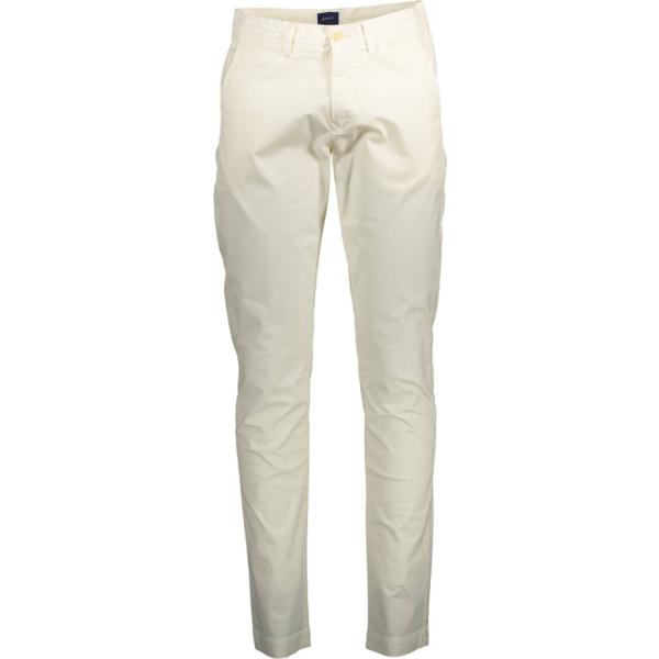 pantaloni Gant bianco