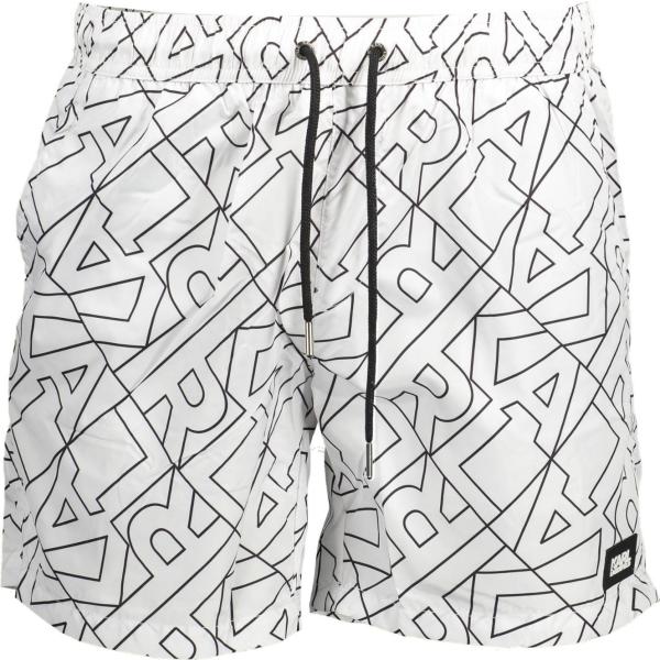 costumi Karl lagerfeld beachwear bianco