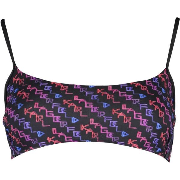 costumi Karl lagerfeld beachwear nero