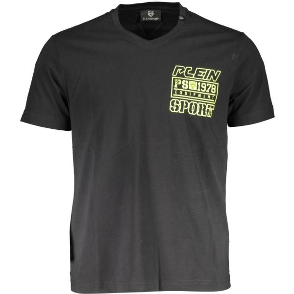 t-shirt Plein sport grigio con stampe