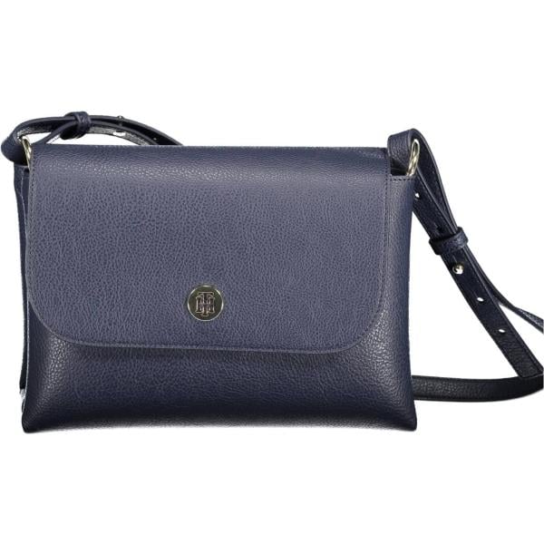 borse a spalla Tommy hilfiger blu
