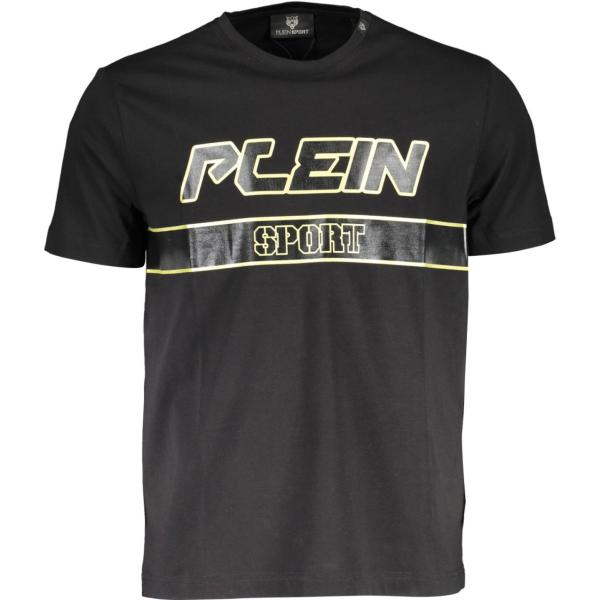 t-shirt Plein sport grigio con stampe