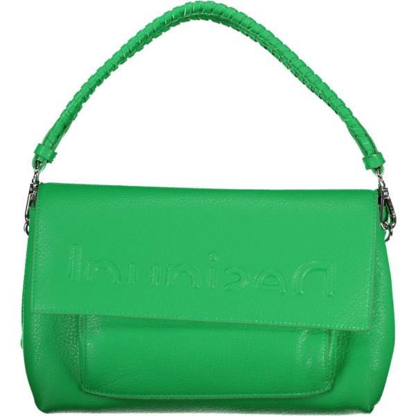 borse a spalla Desigual verde