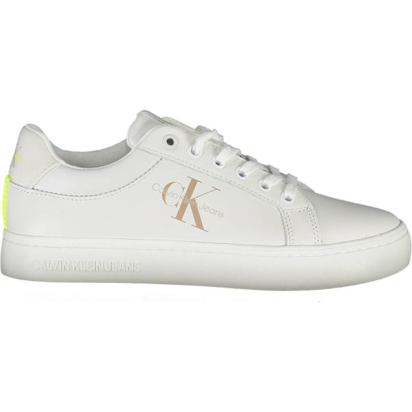 scarpe sportive Calvin klein bianco con stampe