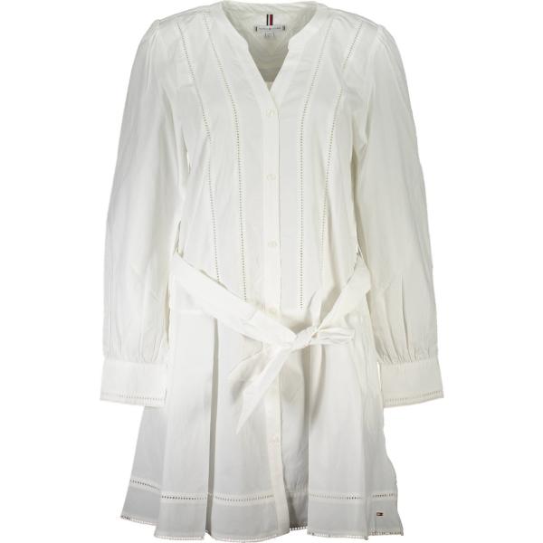 vestiti corti Tommy hilfiger bianco