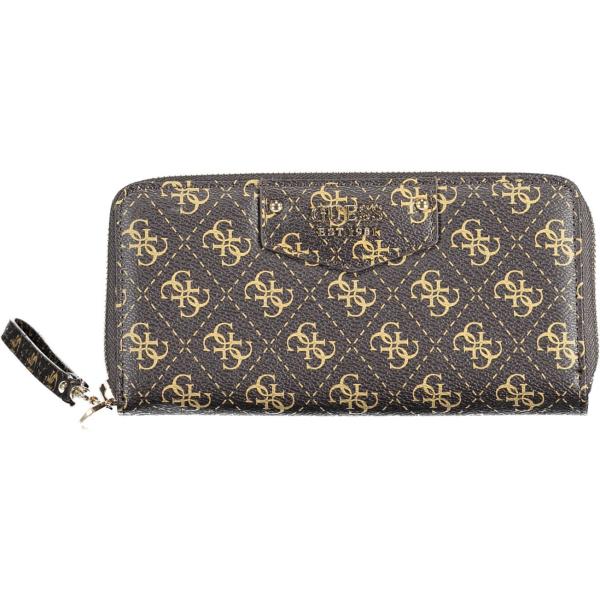 portafogli Guess jeans marrone