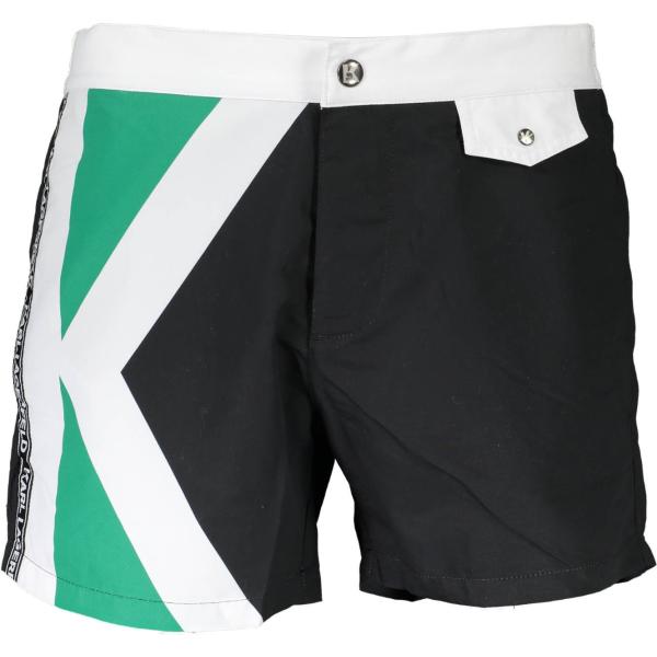 costumi Karl lagerfeld beachwear nero