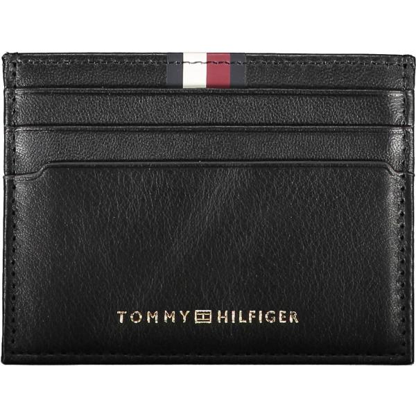 portafogli Tommy hilfiger nero con stampe