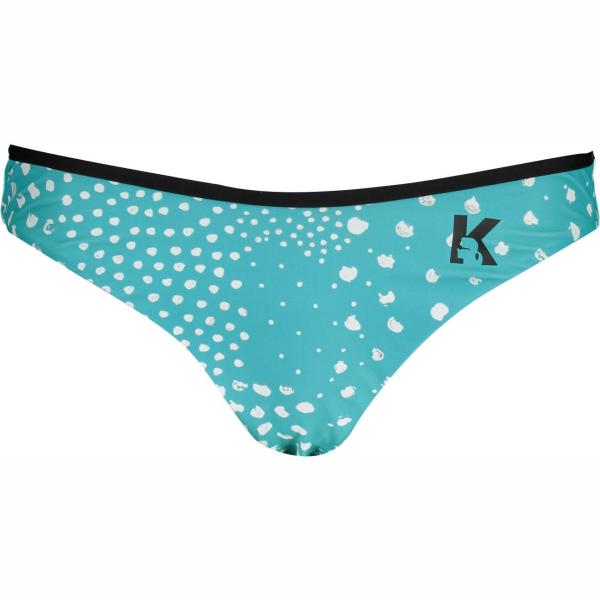 costumi Karl lagerfeld beachwear blu con stampe