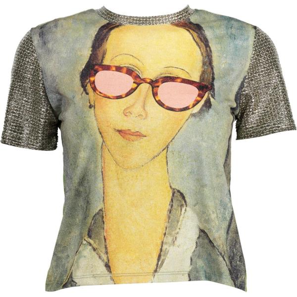 t-shirt Desigual multicolore con stampe