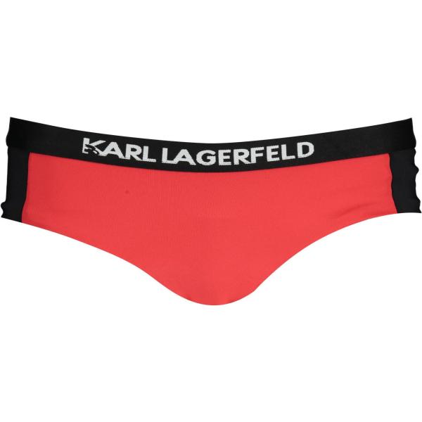 costumi Karl lagerfeld beachwear rosso