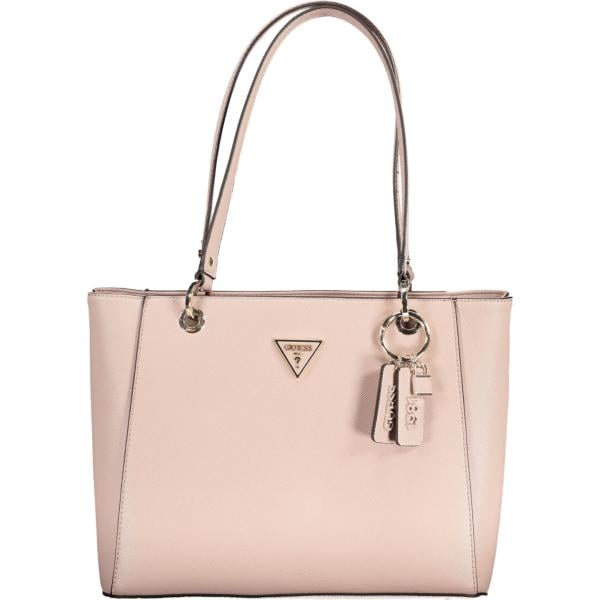 borse a spalla Guess jeans rosa