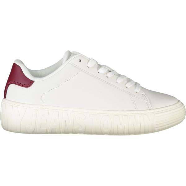 scarpe sportive Tommy hilfiger bianco con stampe