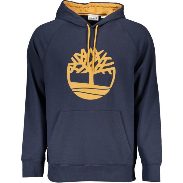 felpe con cappuccio Timberland blu con stampe