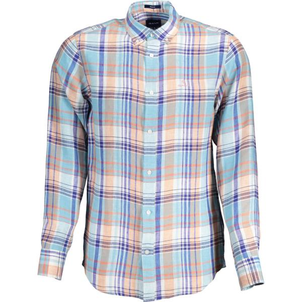 camicie Gant blu