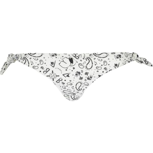 costumi Karl lagerfeld beachwear bianco con stampe