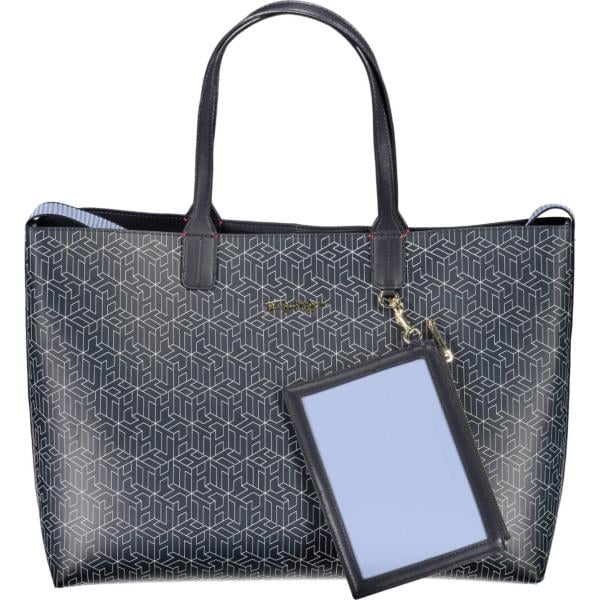 borse a spalla Tommy hilfiger blu