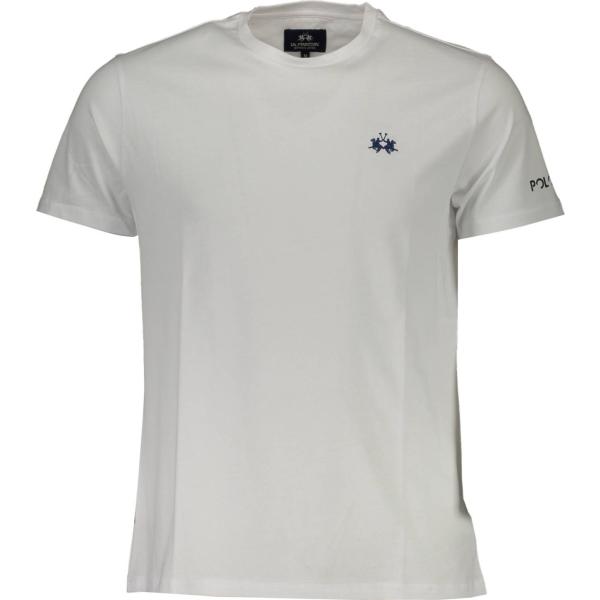 t-shirt La martina bianco con stampe