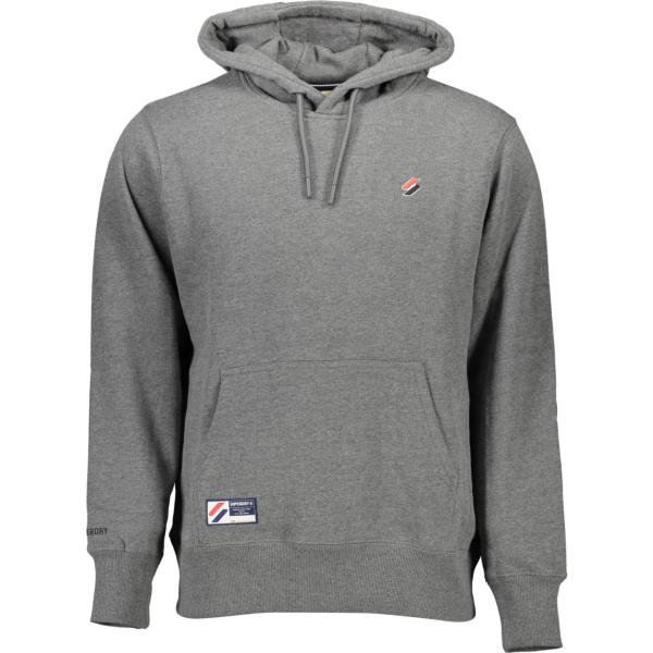 felpe con cappuccio Superdry grigio
