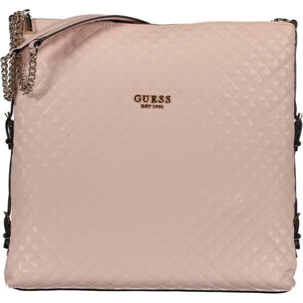 borse a spalla Guess jeans marrone