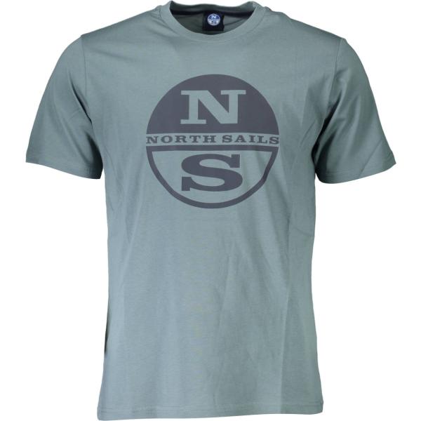 t-shirt North sails blu con stampe
