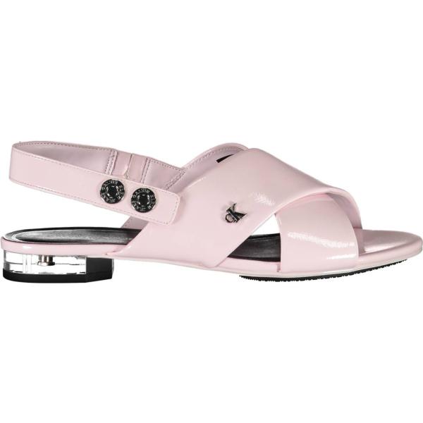 sandali col tacco Calvin klein rosa