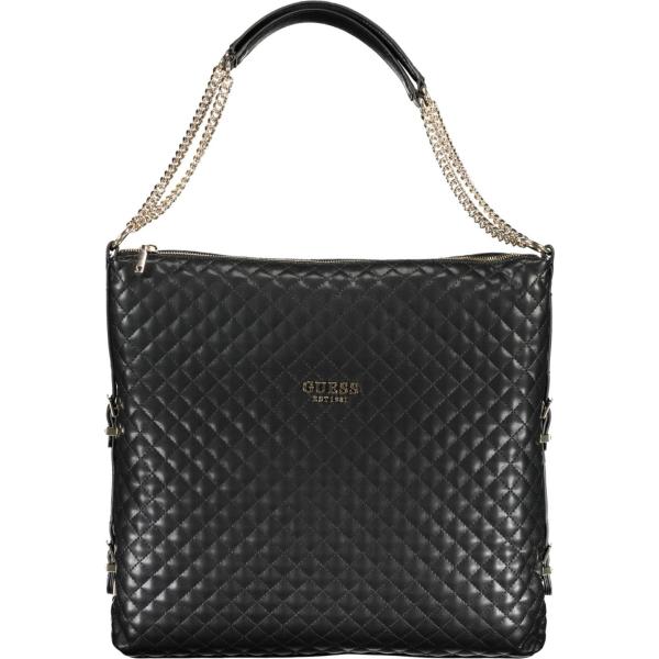 borse a spalla Guess jeans nero