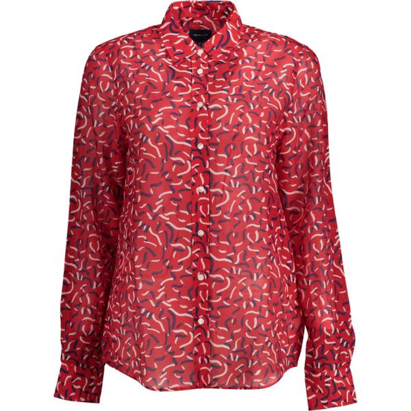 camicie Gant rosso