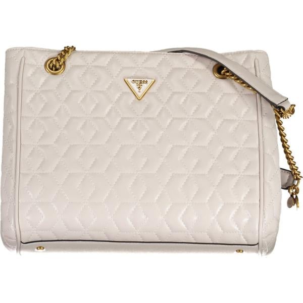 borse a spalla Guess jeans bianco