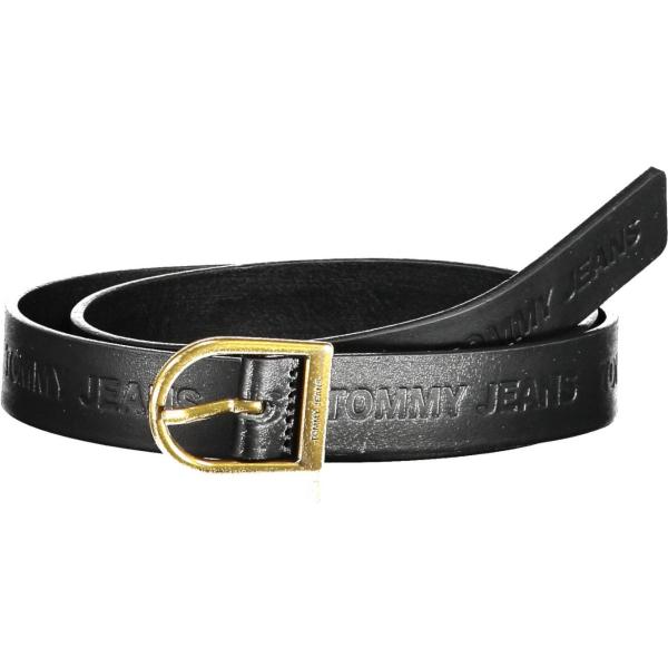 cinture Tommy hilfiger nero con stampe